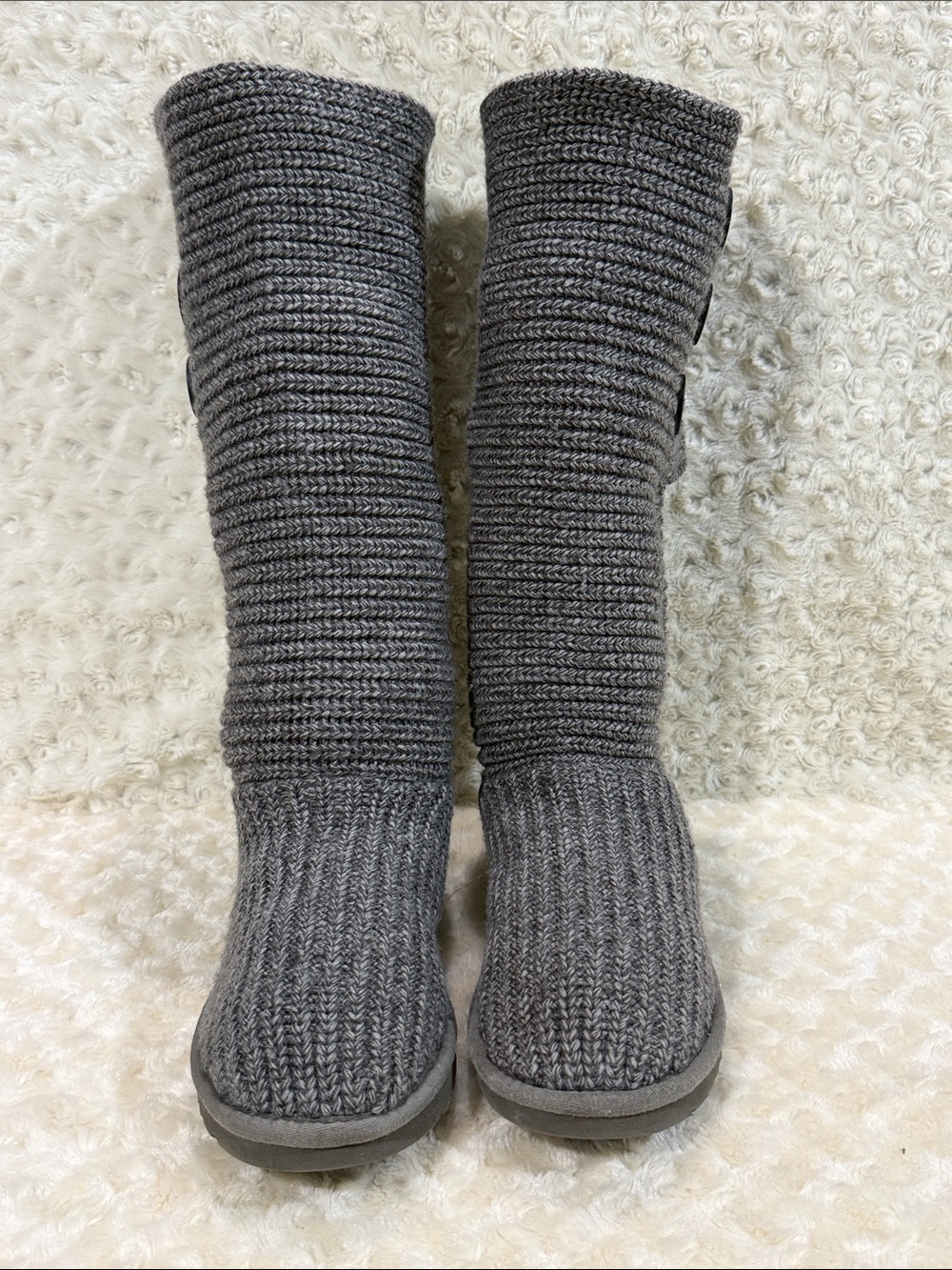 UGG Cardy Knit Boots, women’s sz 8
